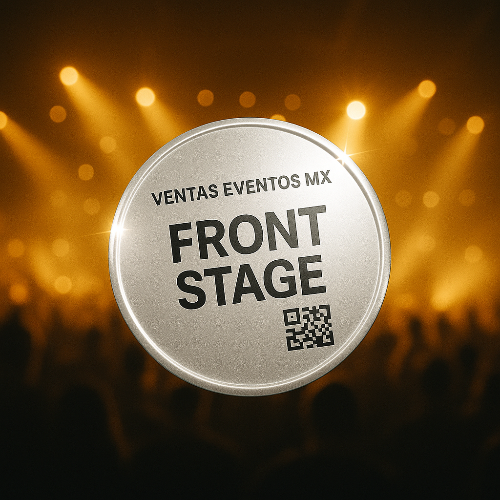 Entrada Front Stage - CDMX , Estadio Azteca